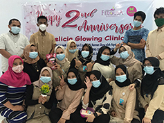 Anniversary ke-2 Felicia Glowing Clinic Menawarkan Diskon Hingga 50%