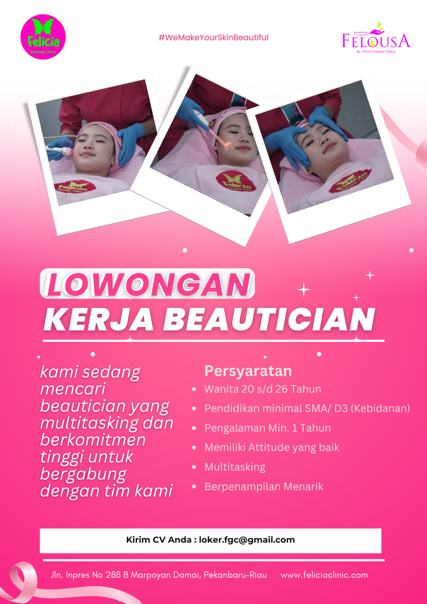 Lowongan Kerja Beautician
